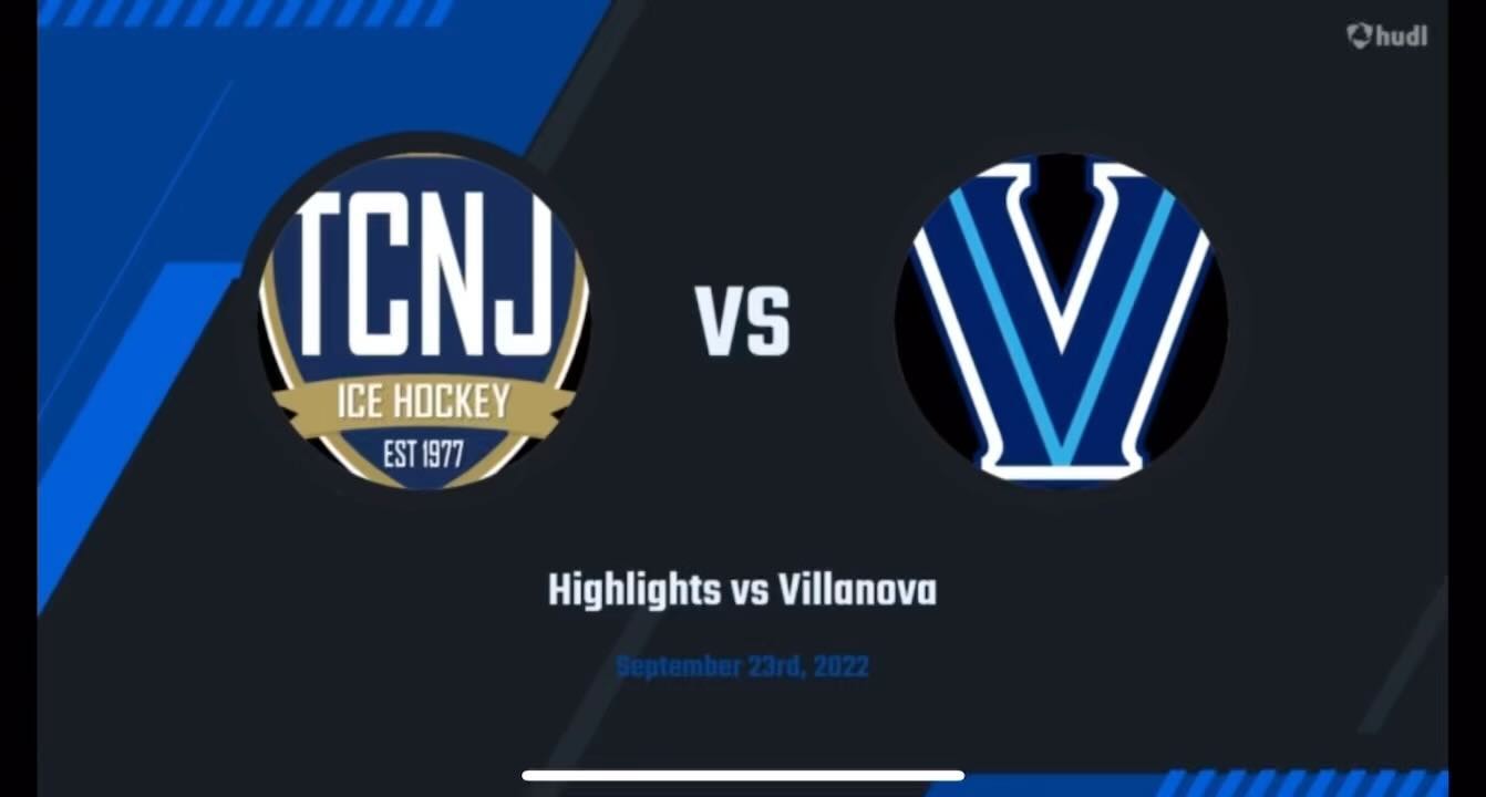 Here are the highlights and stats from Friday’s game against Villanova. 
🚨Barrera 
🍎Ellis
🥅Bussanich 40/42
#tcnjhockey #tcnj #lionpride